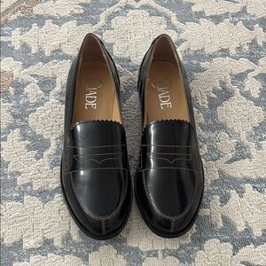 Cjade Black Penny Loafer Flats Size 7.5 NEW